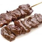 ​Yakitori boeuf/saté